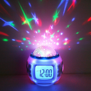 Elektronický LED budík, digitálne hodiny s dátumom a teplotou, moderný digitálny budík