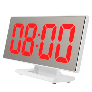 Elektronický LED budík, digitálne hodiny s dátumom a teplotou, moderný digitálny budík, hodinky